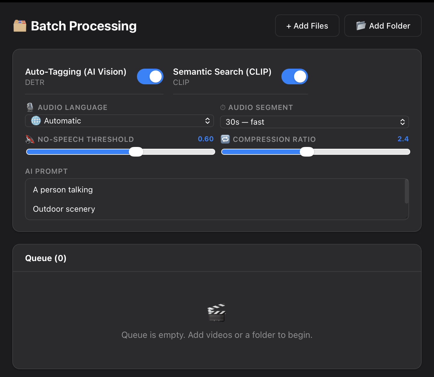 Batch Processing — coda completata